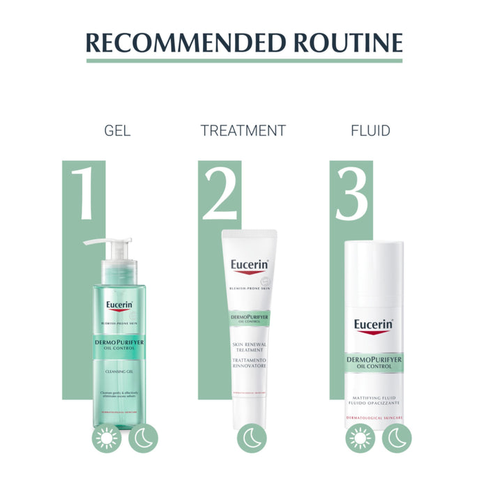 Eucerin Dermo Purifyer Oil Control Mattifying Fluid