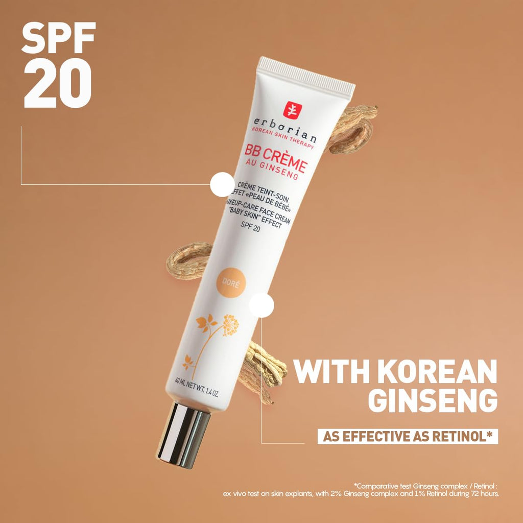Erborian BB Cream Makeup Care Face Cream SPF20 40ml - Chocolate