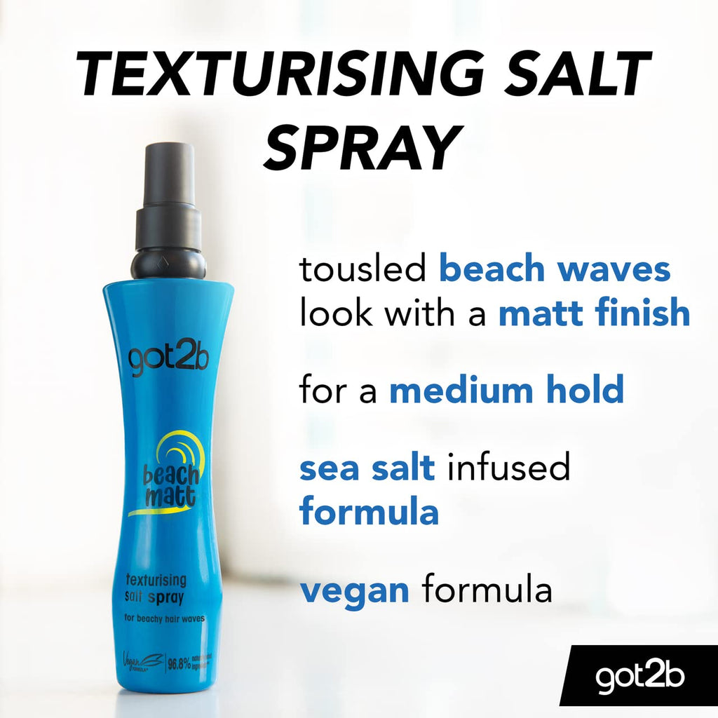 Schwarzkopf Got2b Beach Matte Salt Spray 200ml