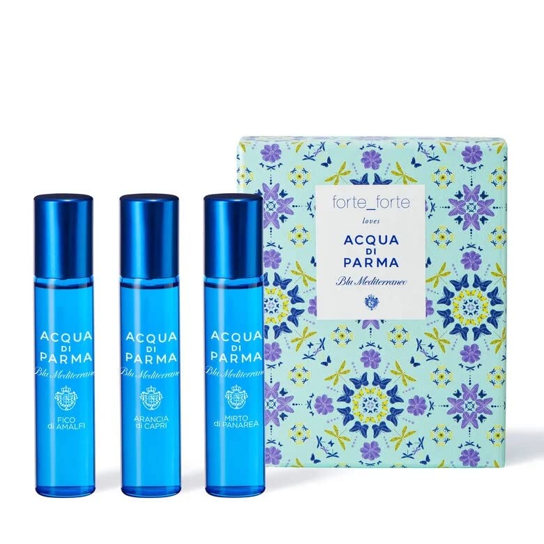 Acqua di Parma Blu Mediterraneo Discovery Set 12ml Arancia di Capri EDT + 12ml Fico di Amalfi EDT + 12ml Mirto di Panarea EDT - Eau de Toilette at MyBeautyBoutique by Acqua di Parma