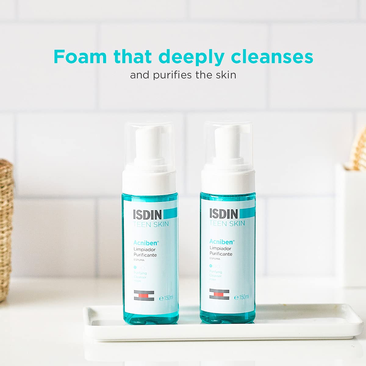 ISDIN TEEN SKIN  Acniben Puriying Cleanser Foam 150ml