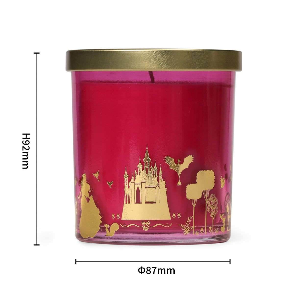 Disney Princess Aurora Briar Rose & Vanilla Scented Candle 213g
