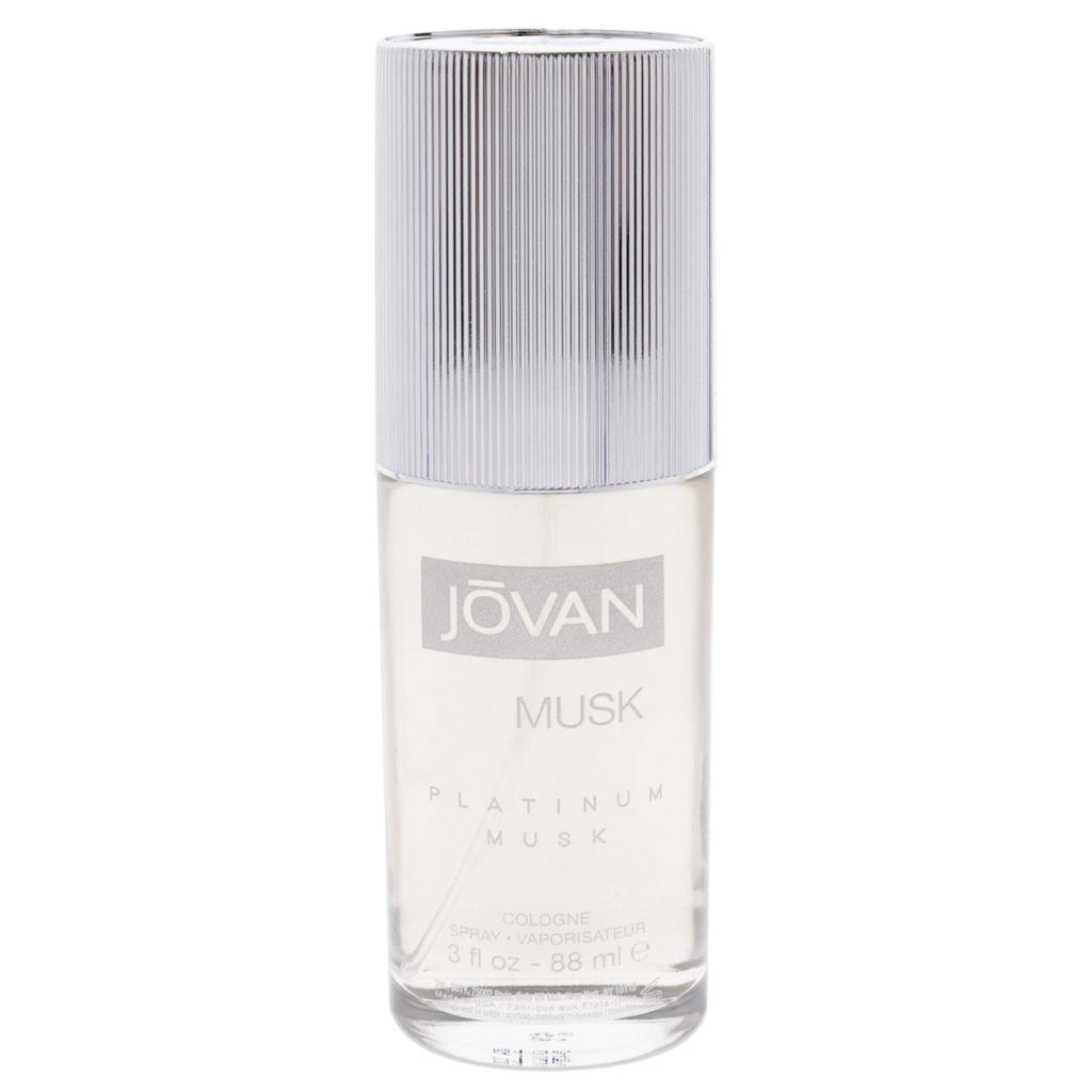 Jovan Musk For Men Eau De Cologne 88ml Spray - Platinum Musk