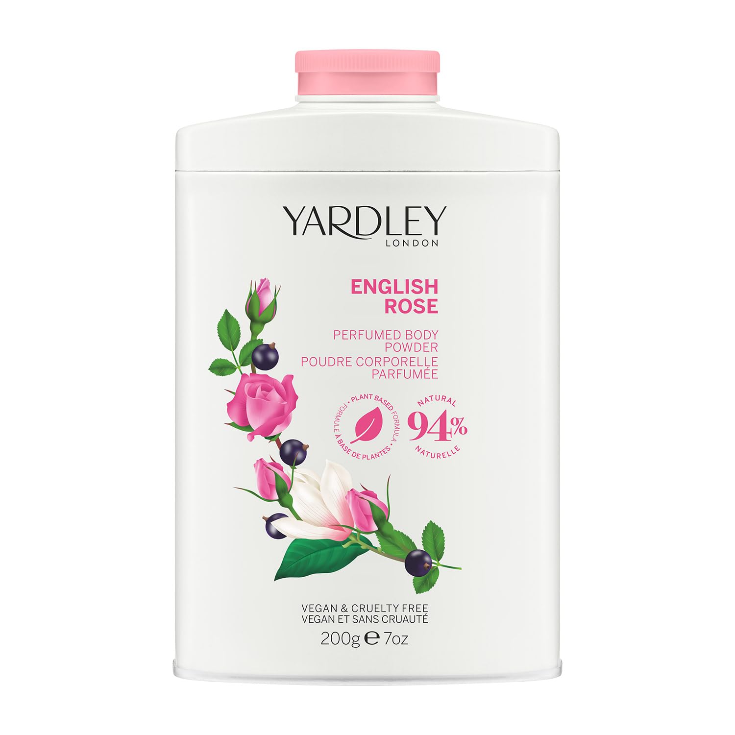 Yardley Perfumed Powder English Rose