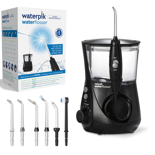 Waterpik WP-662UK Ultra Professional Water Flosser, Black Edition