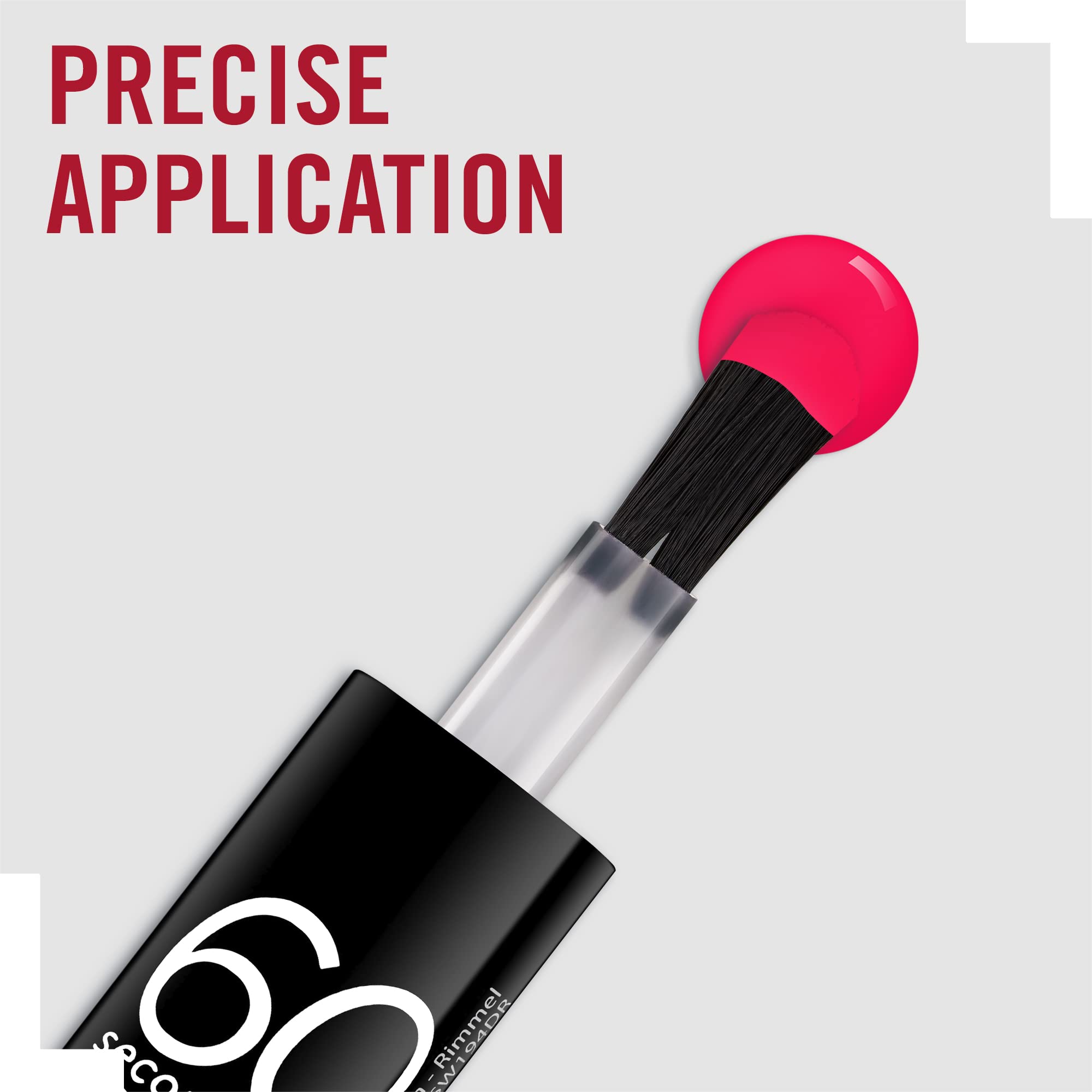 Rimmel 60 Seconds Super Shine Nail Polish 8ml - 430 Coralicious
