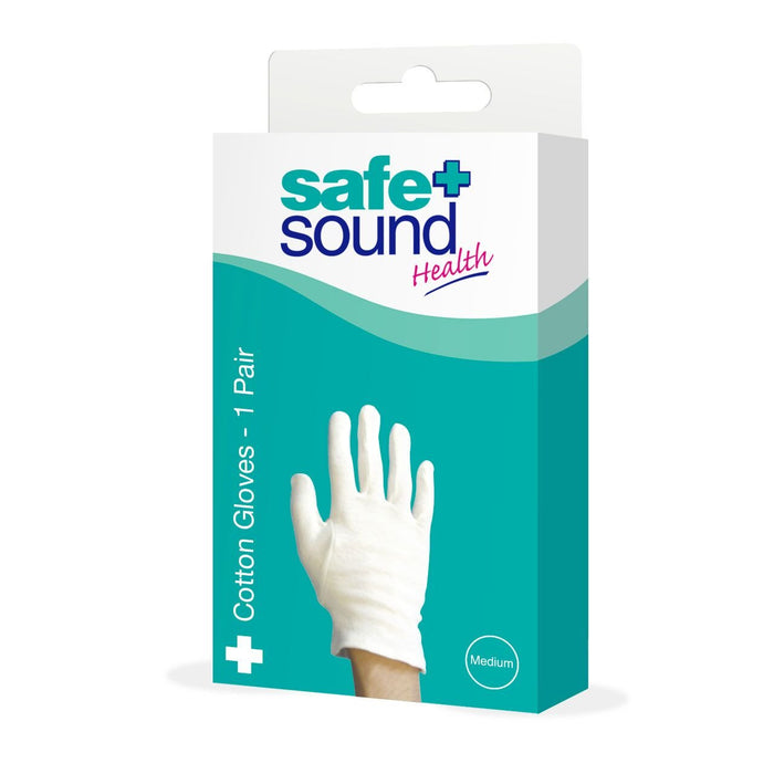 Safe & Sound Gloves Cotton Medium