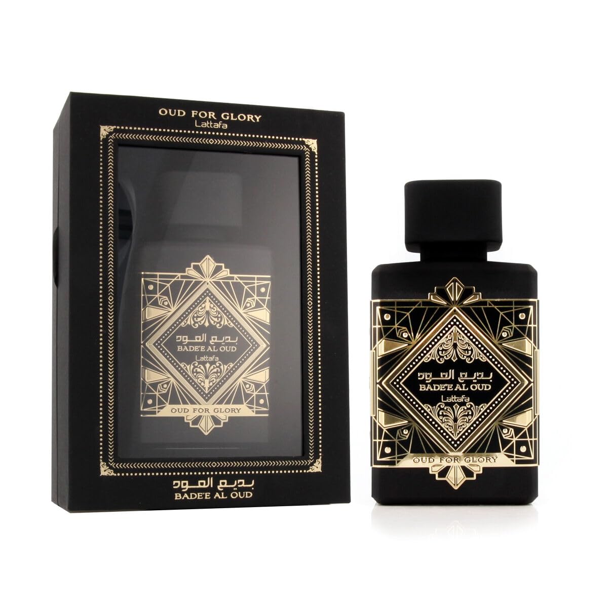 Lattafa Perfumes Bade'e Al Oud Oud for Glory Eau de Parfum 100ml Spray - Unisex at MyBeautyBoutique by Lattafa Perfumes