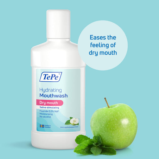 Tepe Hydrating Mild Apple & Peppermint Mouthwash 500ml