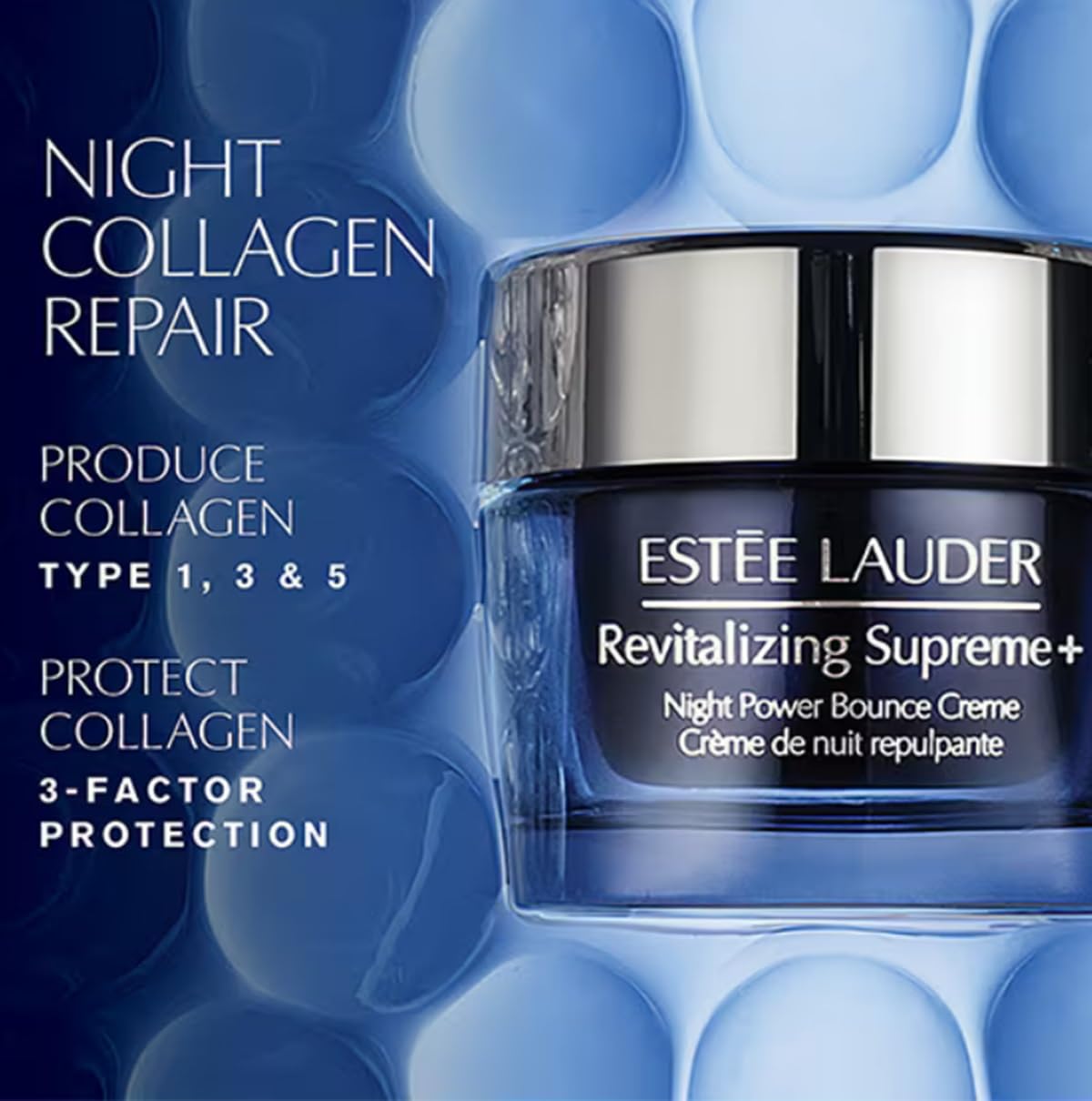 Estée Lauder Revitalizing Supreme + Night Power Bounce Crème Moisturiser 75ml