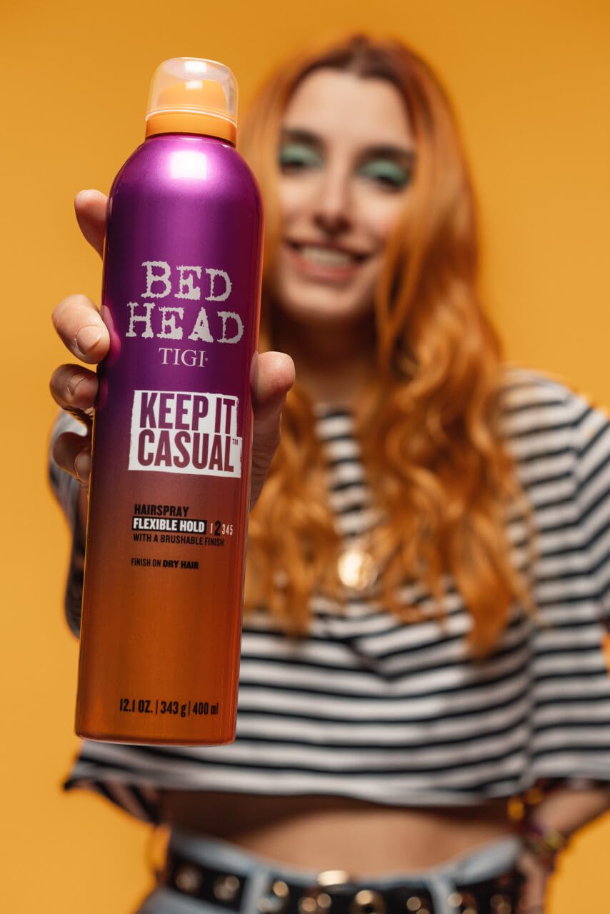 TIGI Bed Head Keep It Casual Hairspray 400ml - 2 Flexible Hold
