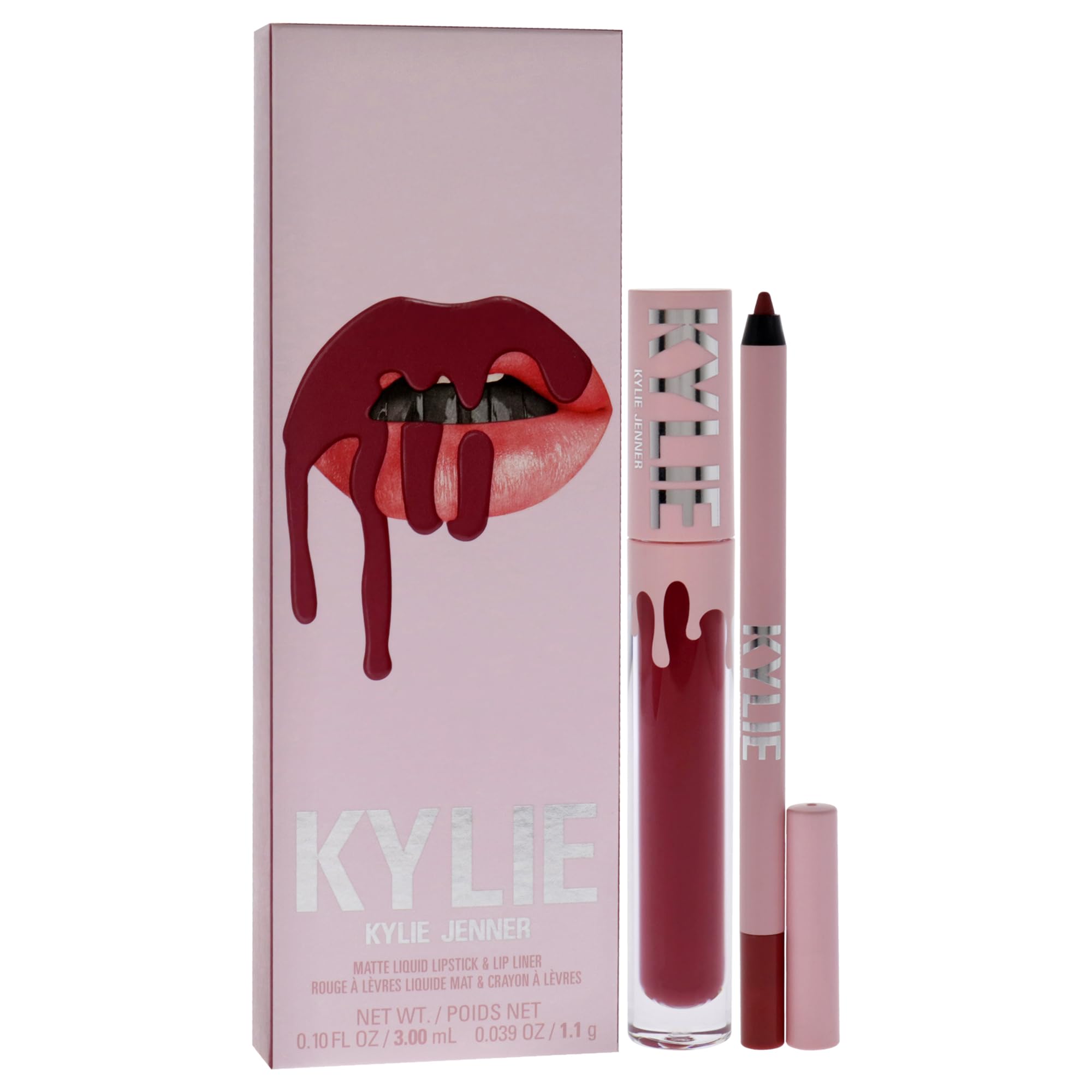 Kylie Cosmetics Matte Lip Kit 3ml Liquid Lipstick + 1.1g Lip Liner - Better Not Pout