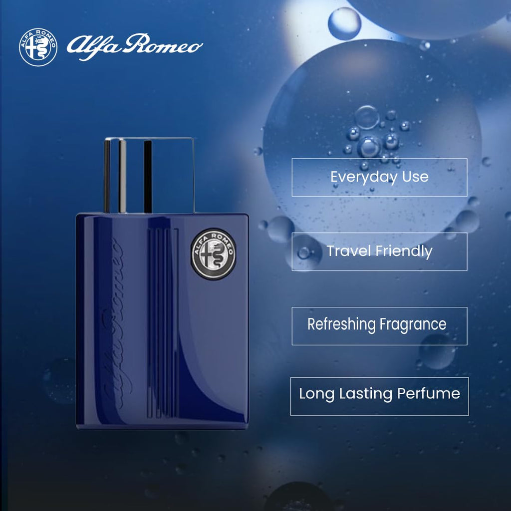 Alfa Romeo Blue Eau de Toilette 125ml Spray