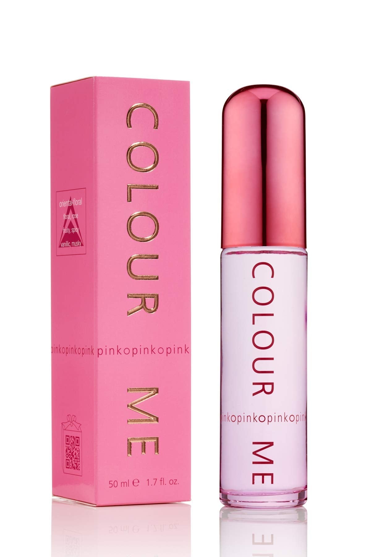 Colour Me Pink Gift Set 50ml PDT Spray + 10ml Roll-on Perfume - Eau de Toilette at MyBeautyBoutique by Colour Me