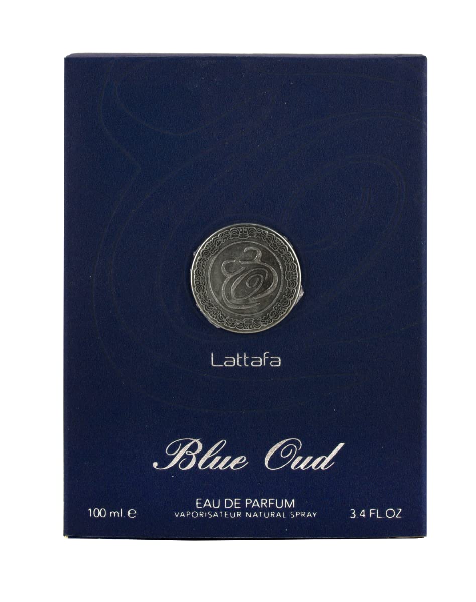 Lattafa Perfumes Blue Oud Eau de Parfum 100ml Spray - Unisex at MyBeautyBoutique by Lattafa Perfumes