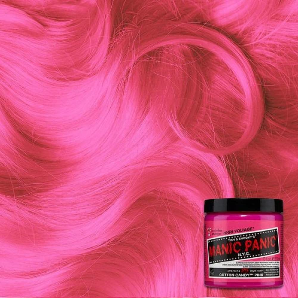 Manic Panic High Voltage Classic Semi-Permanent Hair Colour 118ml - Cotton Candy Pink