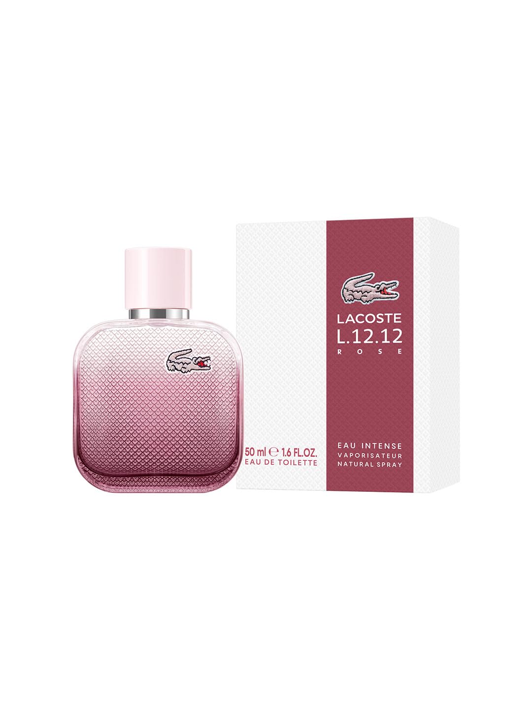 Lacoste L.12.12. Rose Eau Intense Eau de Toilette 50ml - Eau De Toilette at MyBeautyBoutique by Lacoste