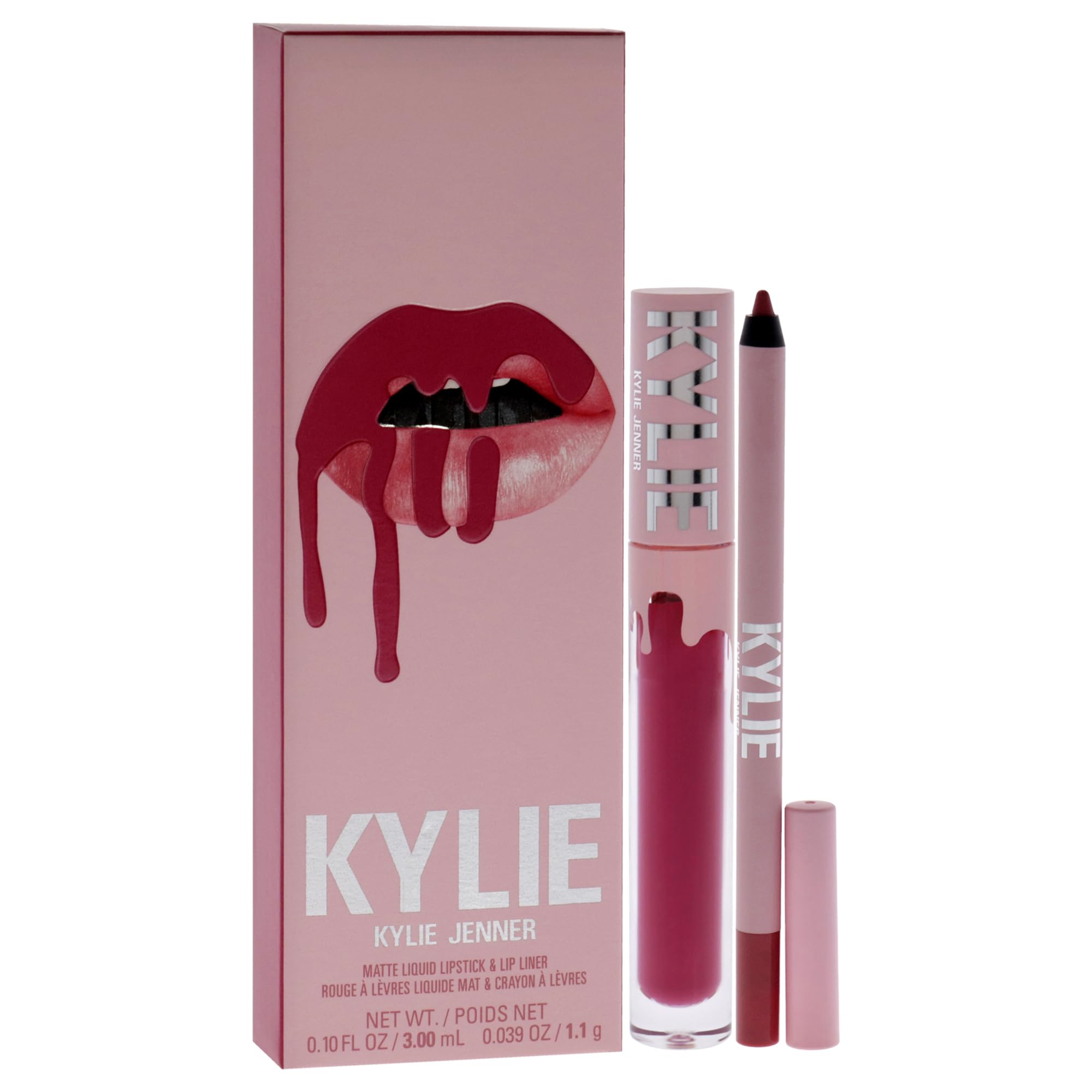 Kylie Cosmetics Matte Lip Kit 3ml Liquid Lipstick + 1.1g Lip Liner - Extraordinary