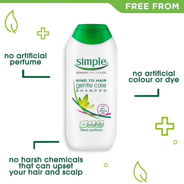 Simple Gentle Shampoo Frequent Use 