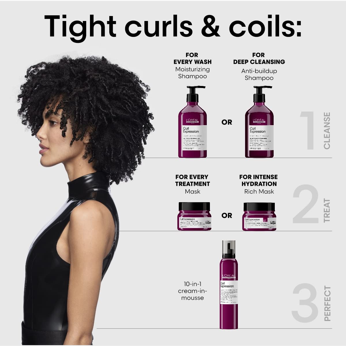 L'Oréal Professionnel SÃ©rie Expert Curl Expression 10-in-1 Professional Cream-In-Mousse 230ml