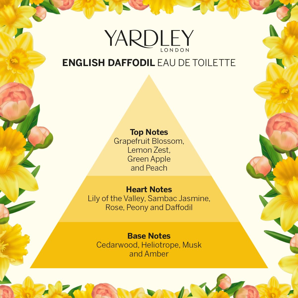 Yardley English Daffodil 125ml EDT Spray - Eau de Toilette at MyBeautyBoutique by Yardley London