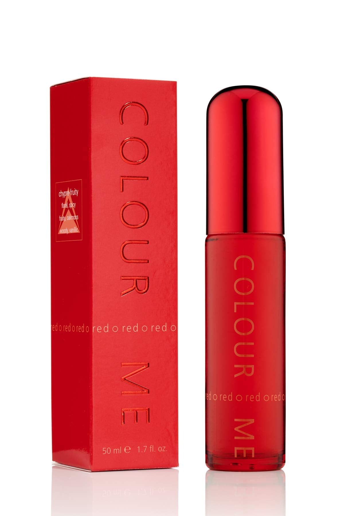 Colour Me Red Gift Set 50ml PDT Spray + 10ml Roll-on Perfume - Eau de Perfume at MyBeautyBoutique by Colour Me