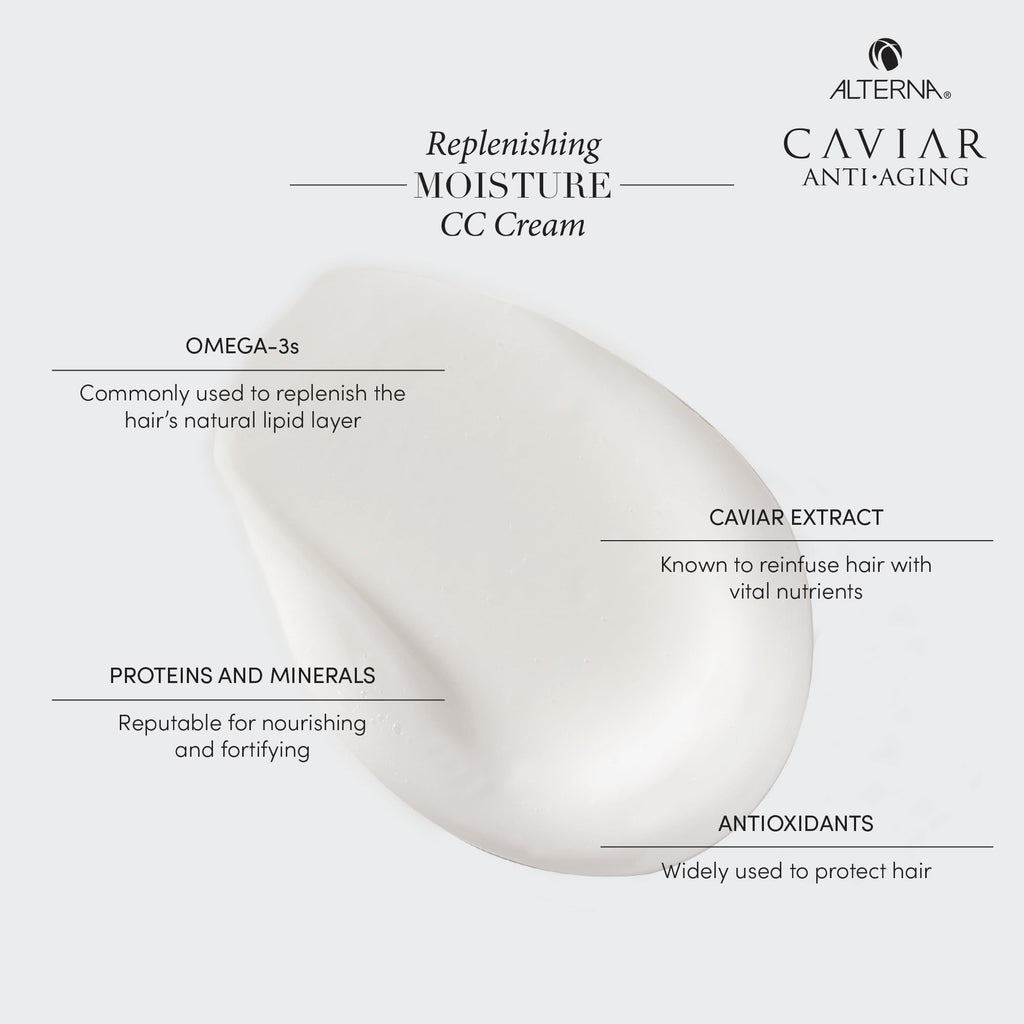Alterna Anti-Aging Caviar Replenishing Moisture CC Correction Leave In Hair Cream 100ml