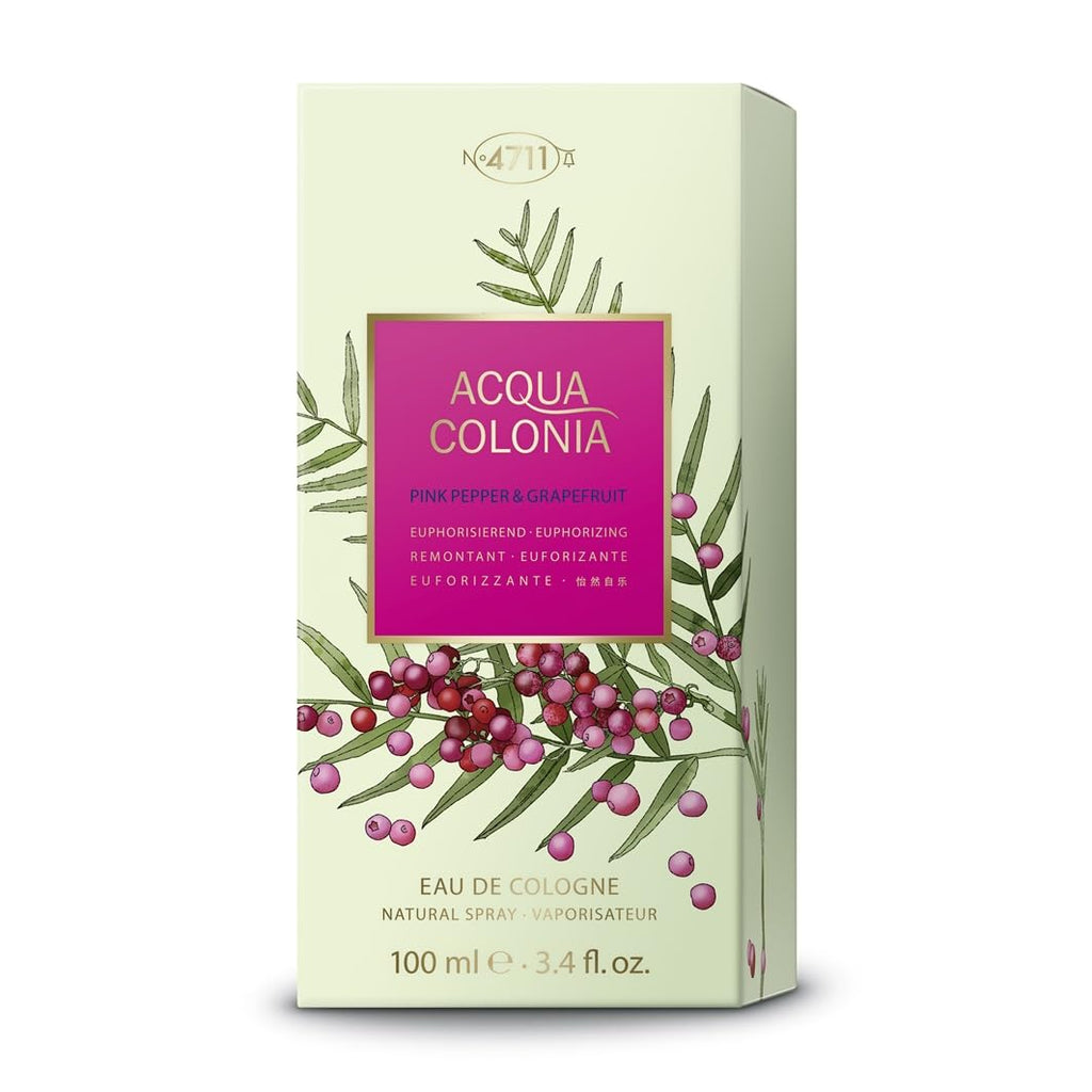 Mäurer & Wirtz 4711 Acqua Colonia Pink Pepper & Grapefruit Eau de Cologne 100ml Spray