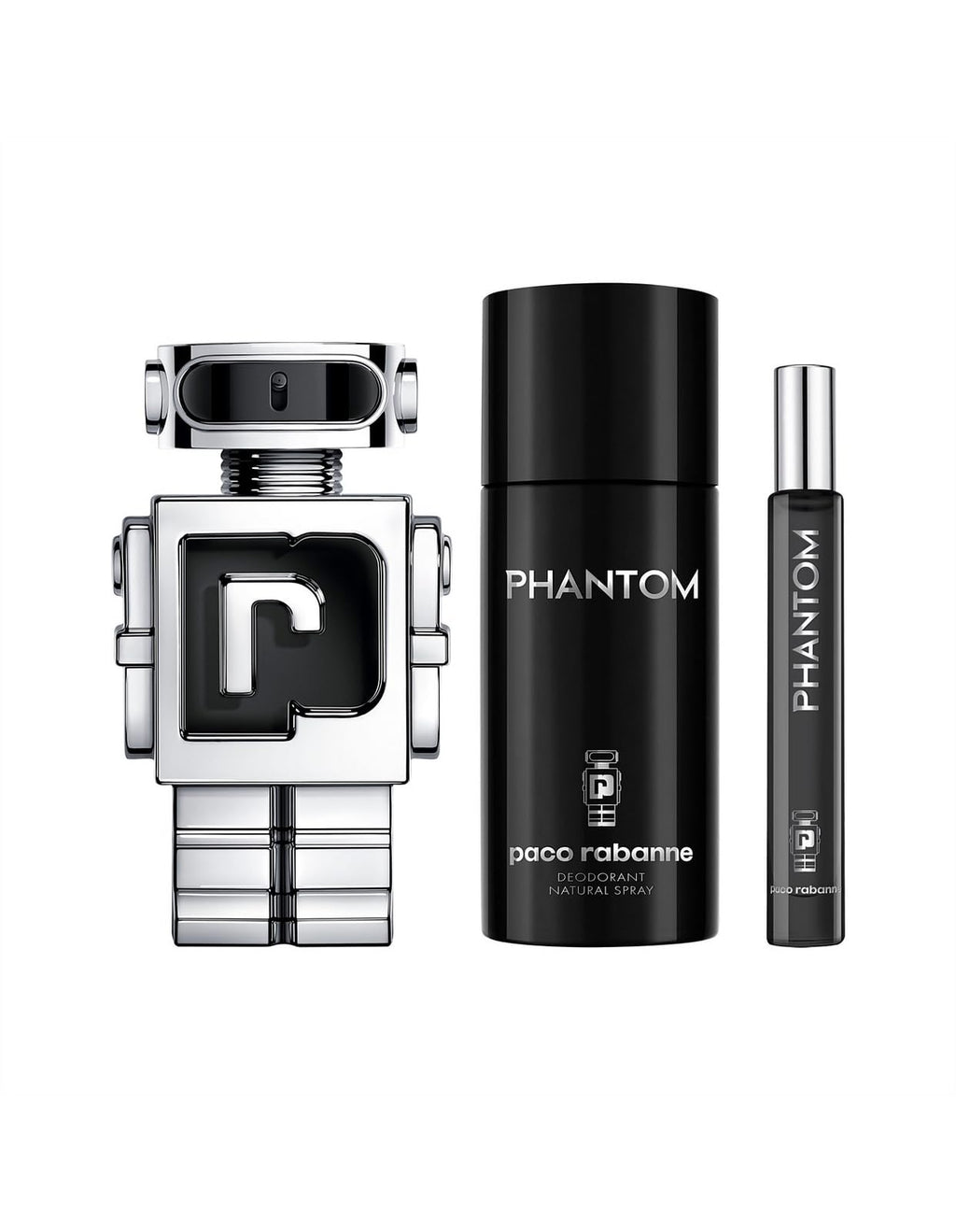 Paco Rabanne Phantom 100ml EDT+150ml Deodorant Spray+Mini10ml - Eau de Toilette at MyBeautyBoutique by Paco Rabanne