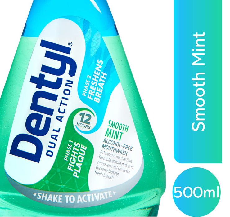 Dentyl Active Plaque Fighter Mouthwash Smooth Mint 