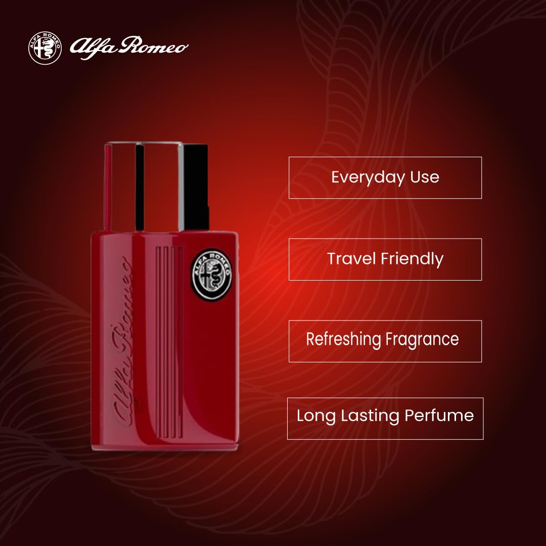 Alfa Romeo Red Eau de Toilette 125ml Spray