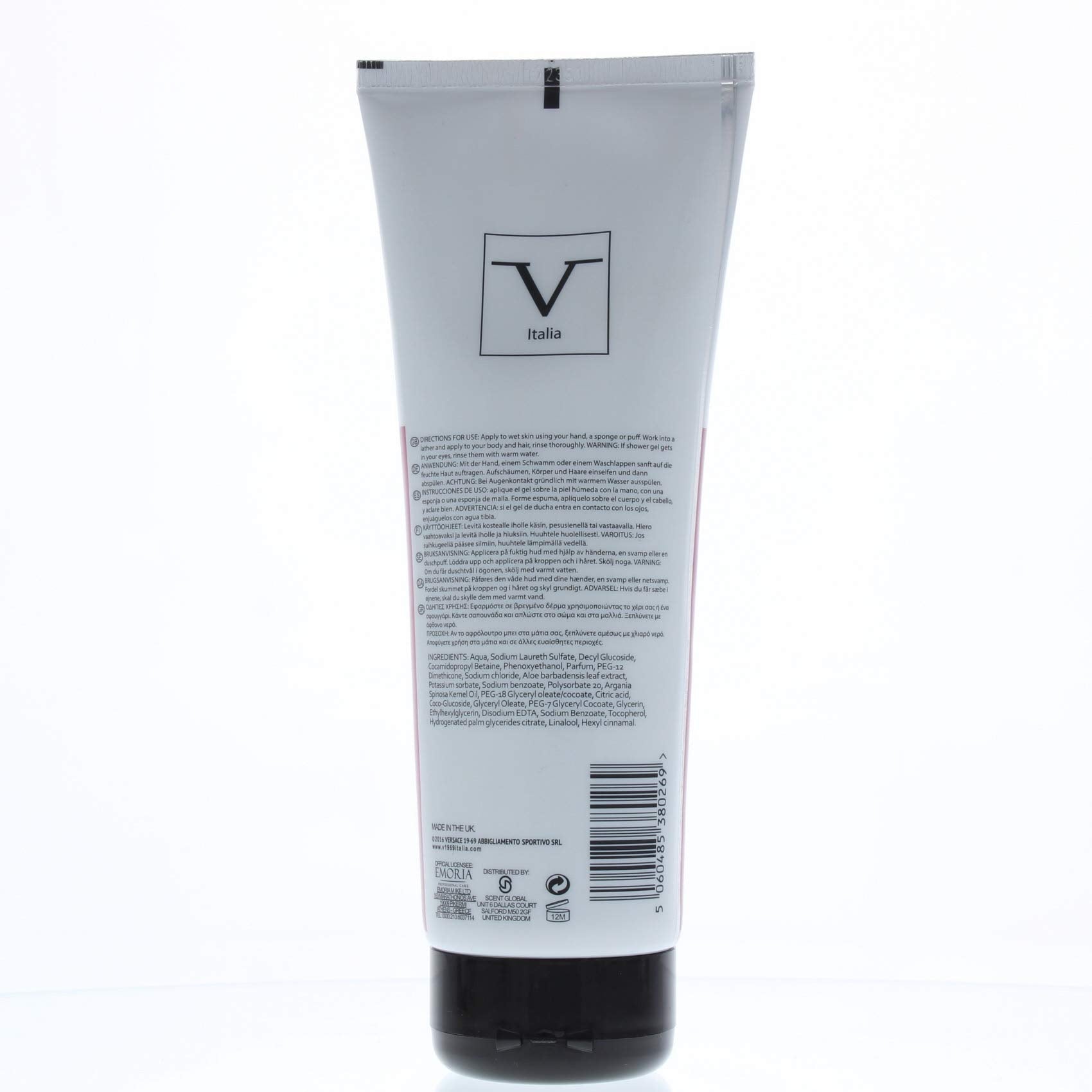 V 19.69 Control Calmin Vanilla  Rose Body Wash 250ml