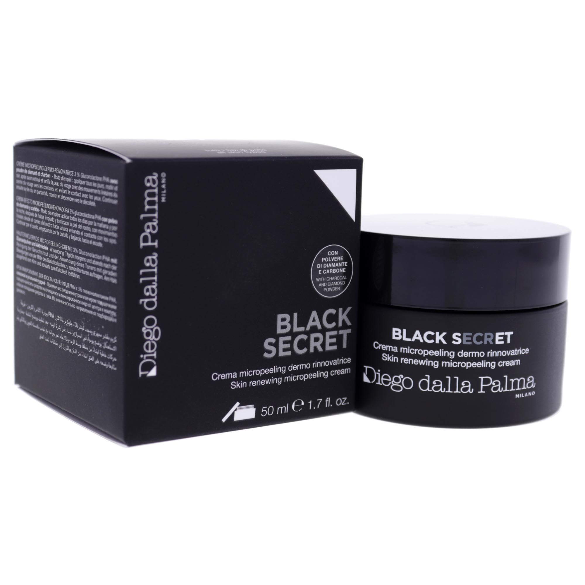Diego Dalla Palma Black Secret Skin Renewing Micropeeling Cream 50ml
