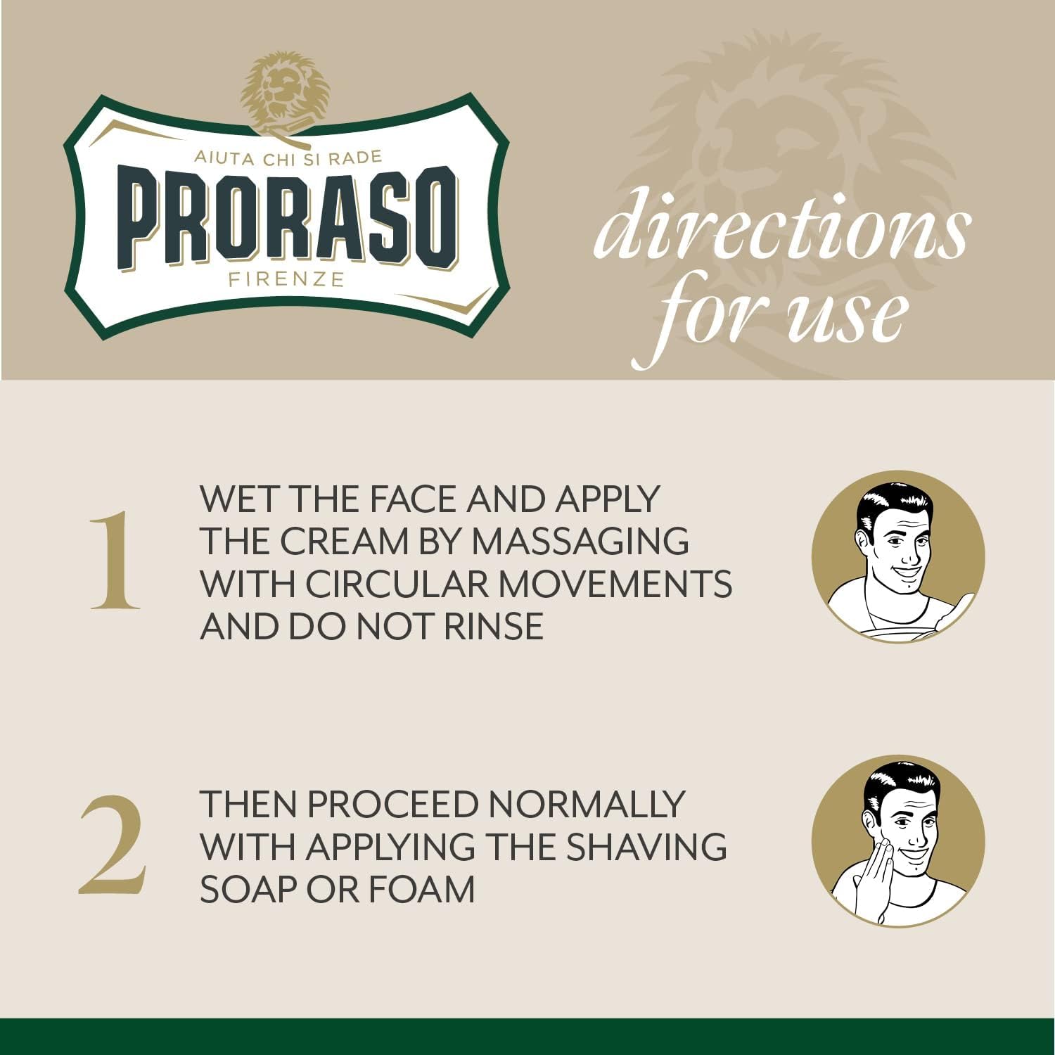 Proraso Pre-Shave Cream Eucalyptus & Menthol 100g