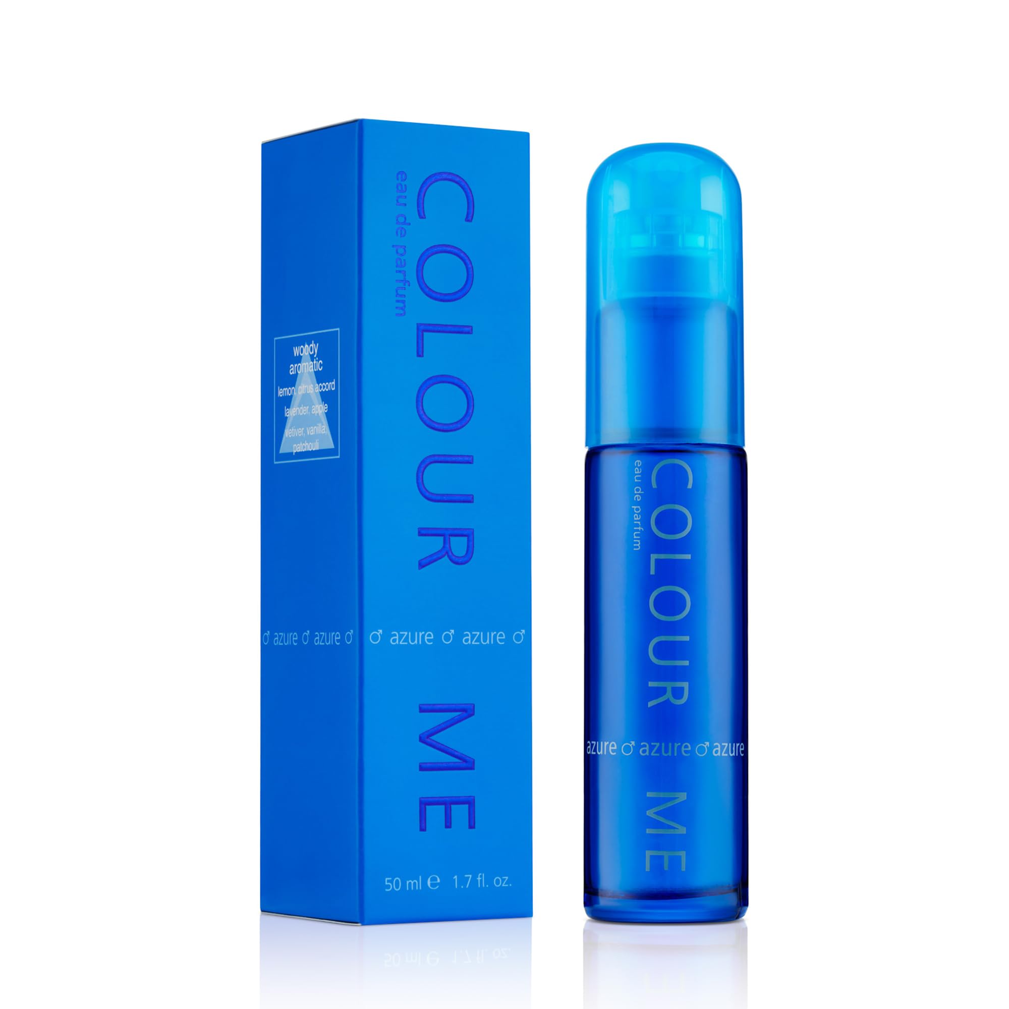 Milton Lloyd Colour Me Azure Eau de Parfum 50ml Spray - Eau de Perfume at MyBeautyBoutique by Milton Lloyd