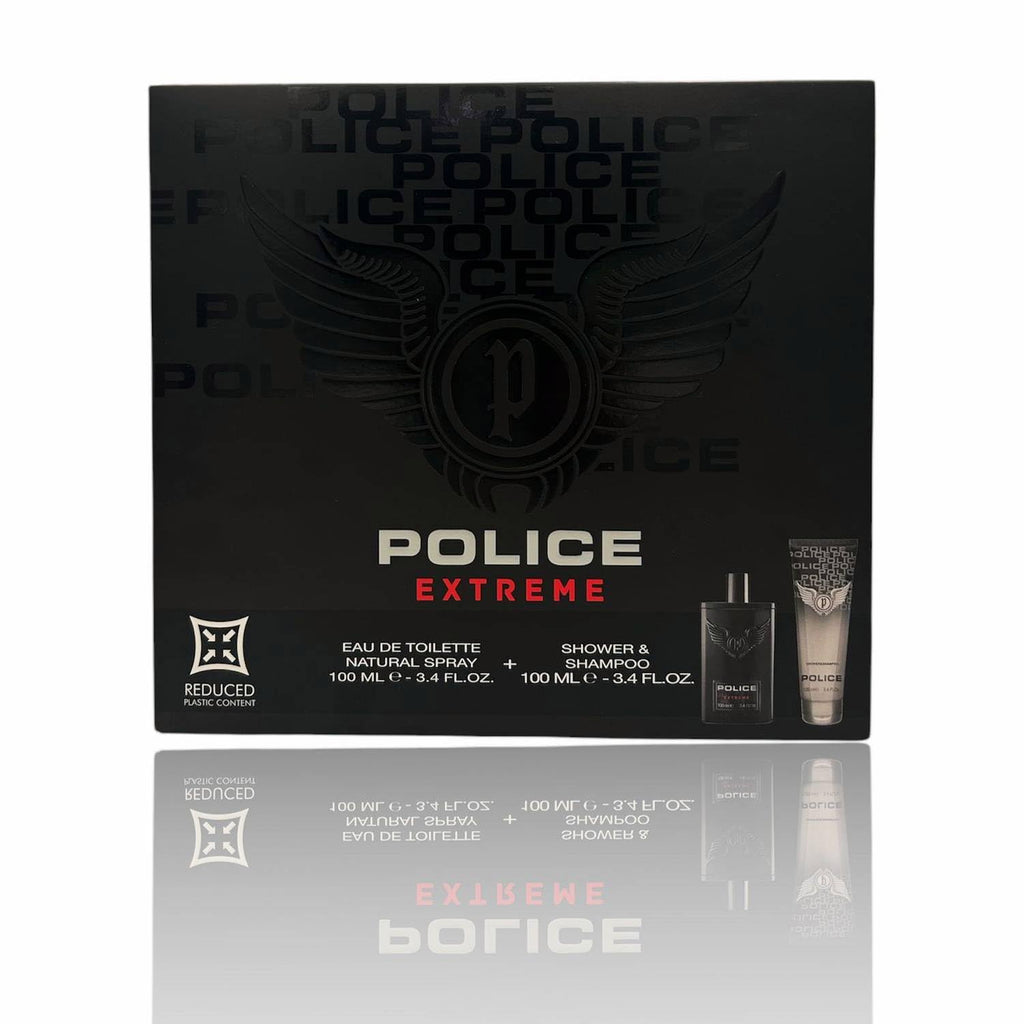 Police Extreme Gift Set 100ml EDT + 100ml Shower Gel