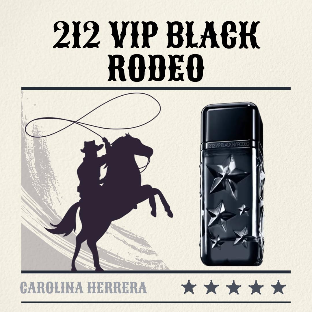 Carolina Herrera 212 VIP Black NY Rodeo Eau de Parfum 100ml Spray