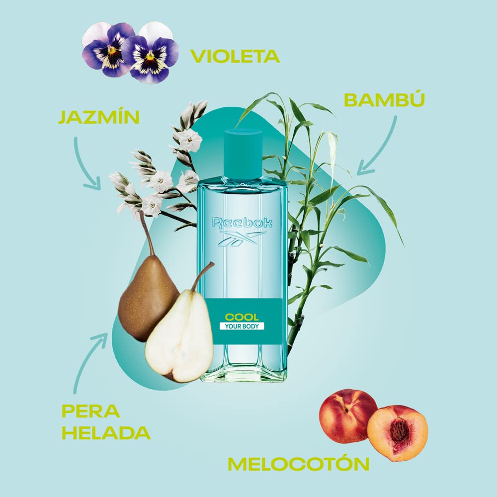 Reebok Cool Your Body Women Eau de Toilette 100ml Spray - Eau de Toilette at MyBeautyBoutique by Reebok