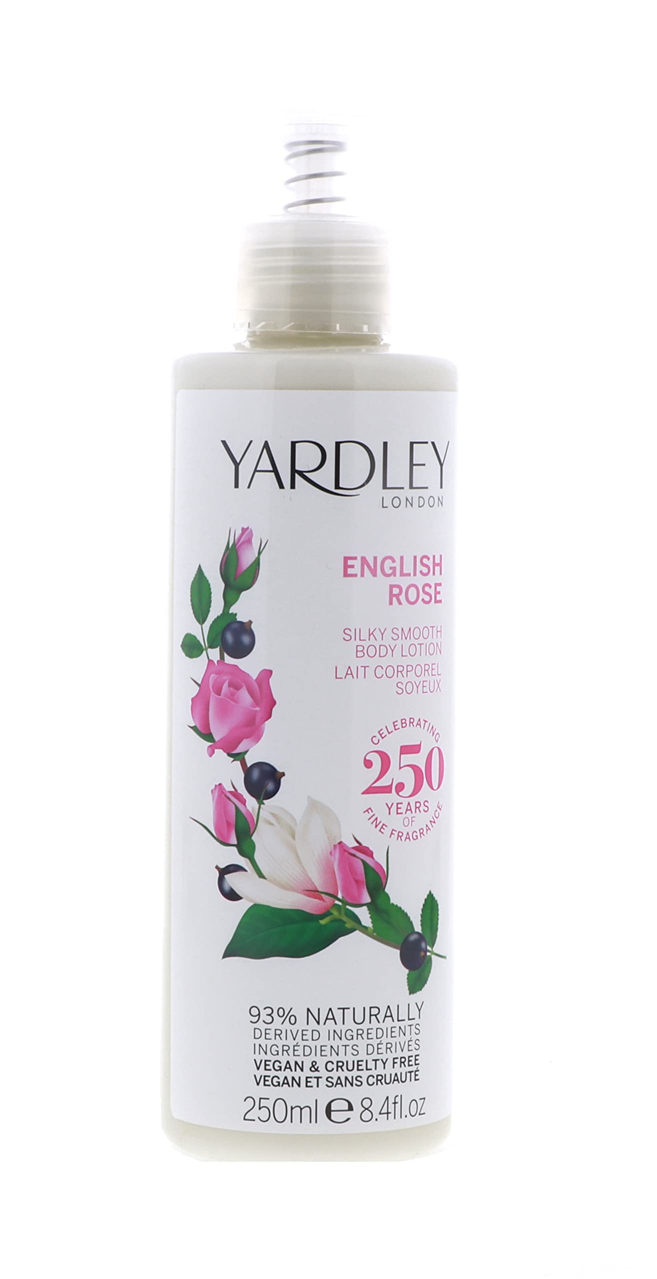 Yardley English Rose Moisturising Body Lotion 250ml