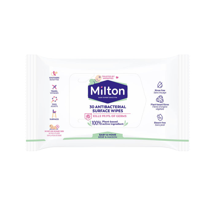 Milton Anti-Bacterial Surface Wipes 