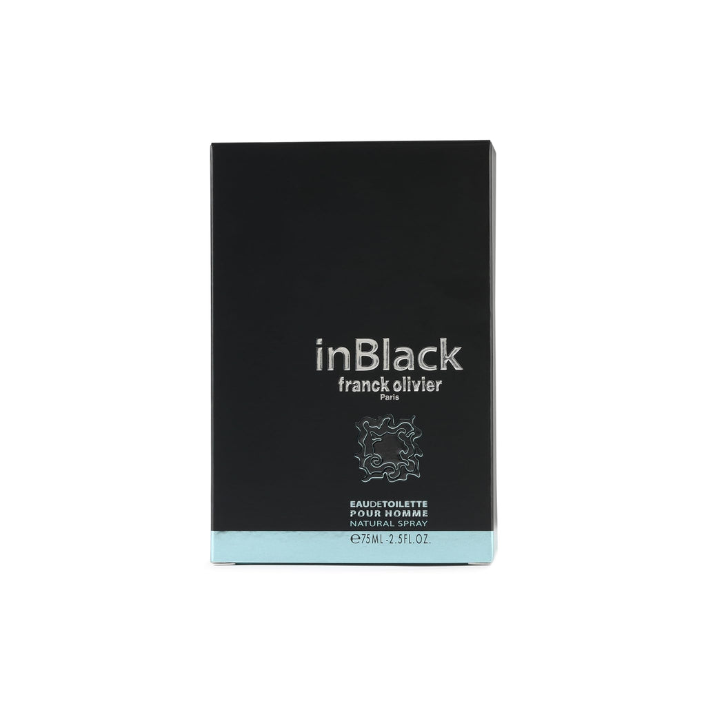 Franck Olivier In Black Eau De Toilette 75ml - Fragrance at MyBeautyBoutique by Franck Olivier