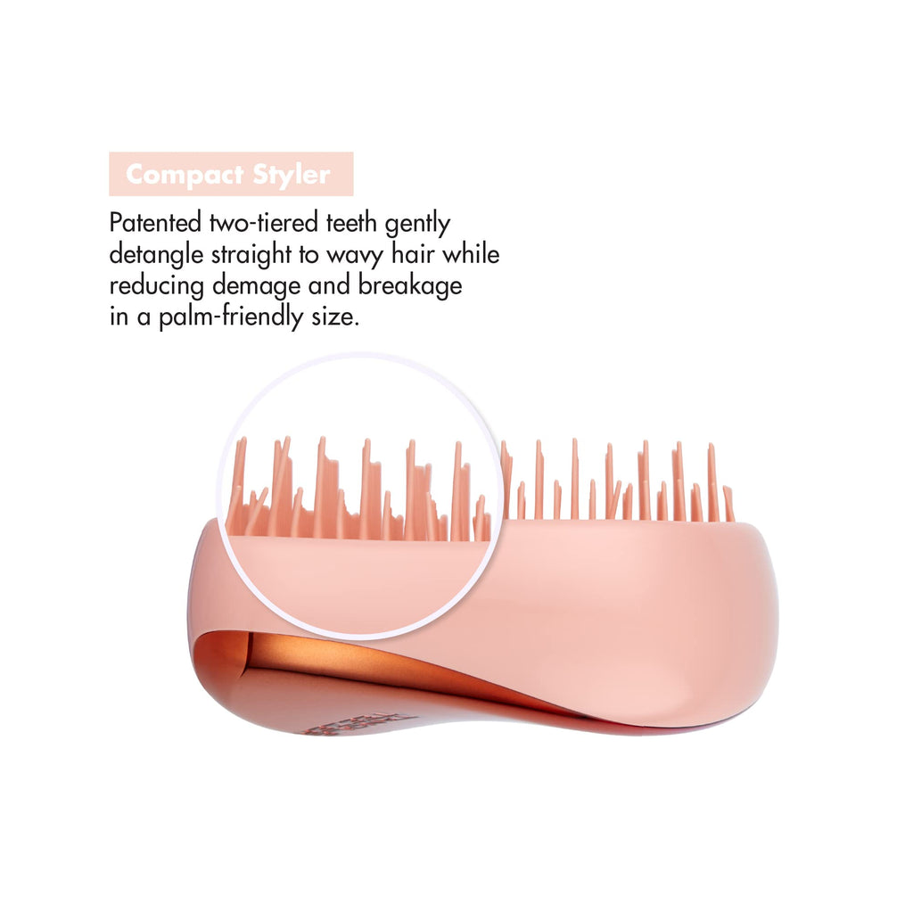 Tangle Teezer Compact Styler Detangling Hair Brush - Rainbow Galore