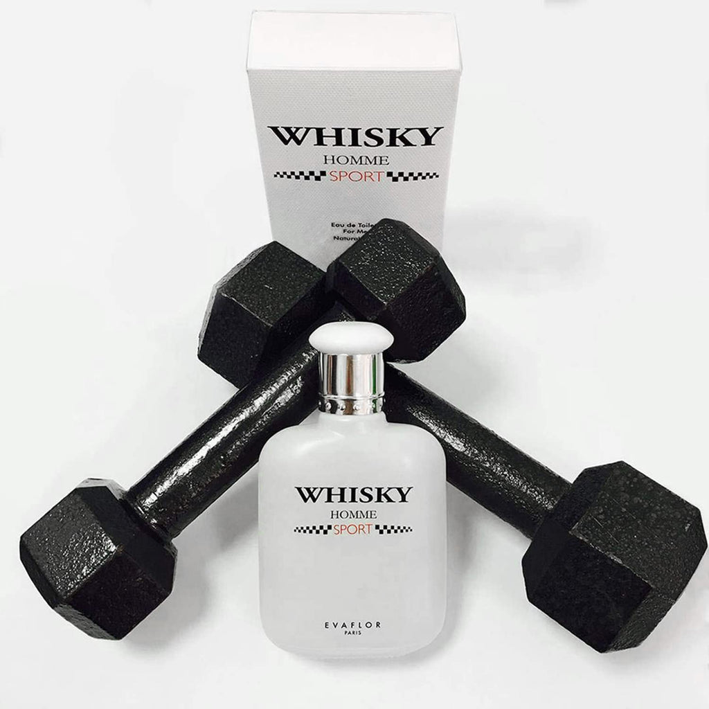 Evaflor Whisky Homme Sport Eau De Toilette 100ml - Eau de Toilette at MyBeautyBoutique by Whisky