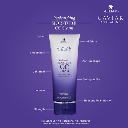 Alterna Anti-Aging Caviar Replenishing Moisture CC Correction Leave In Hair Cream 100ml