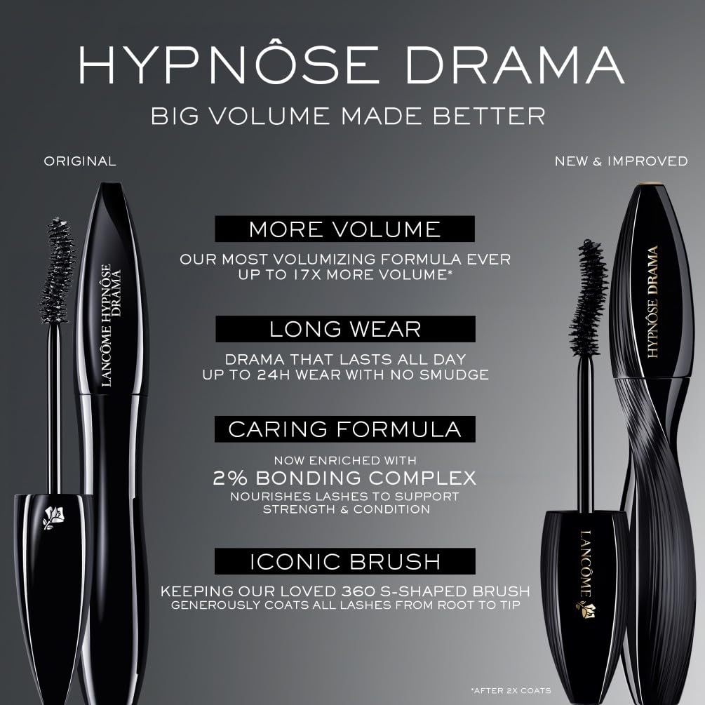 Lancome Hypnose Drama Extreme Volume Mascara - Excessive Black (01) 8ml