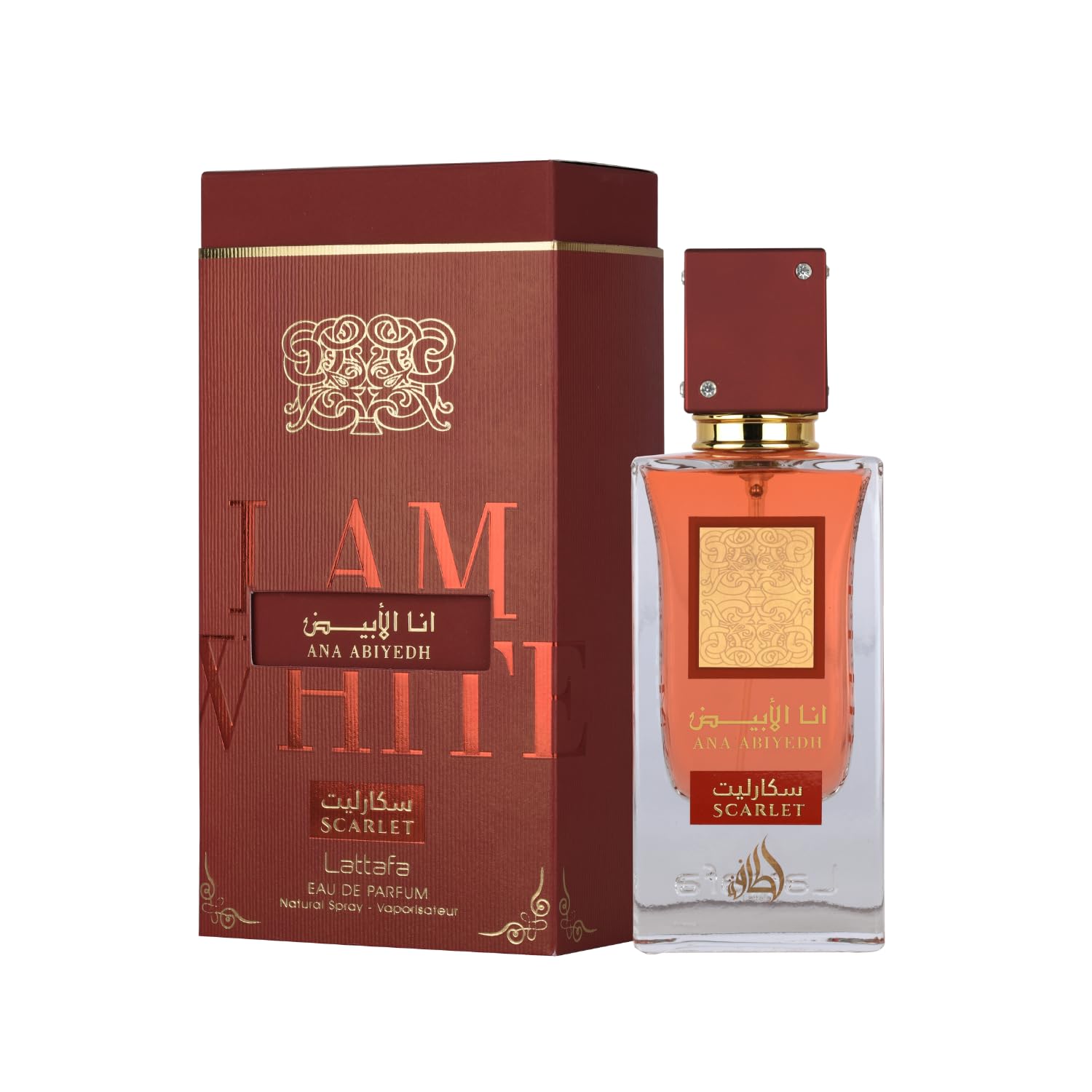 Lattafa Perfumes Ana Abiyedh Scarlet Eau de Parfum 60ml Spray