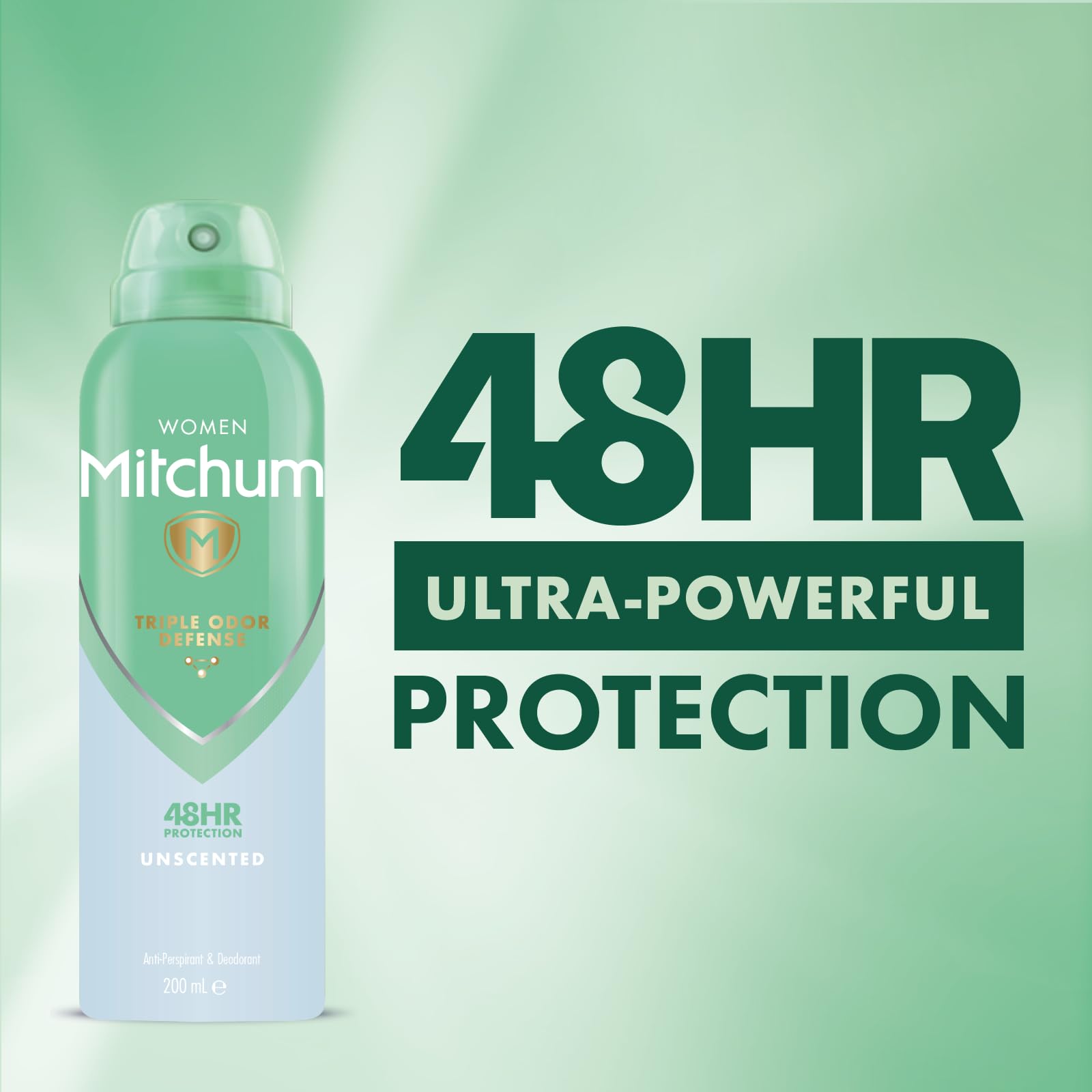 Mitchum Women Deodorant Spray 200ml - Unscented - Bath & Body at MyBeautyBoutique by Mitchum