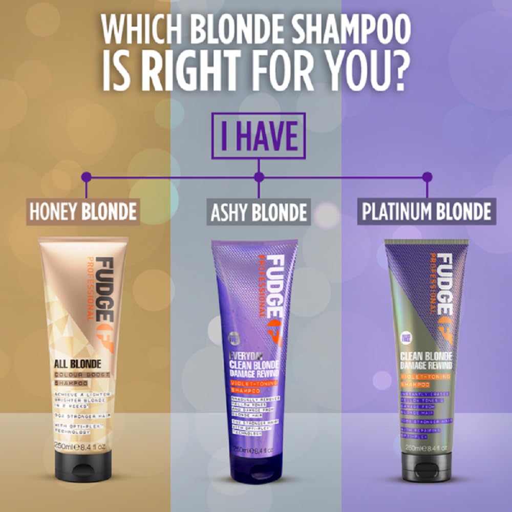 Fudge All Blonde Colour Booster Shampoo 250ml