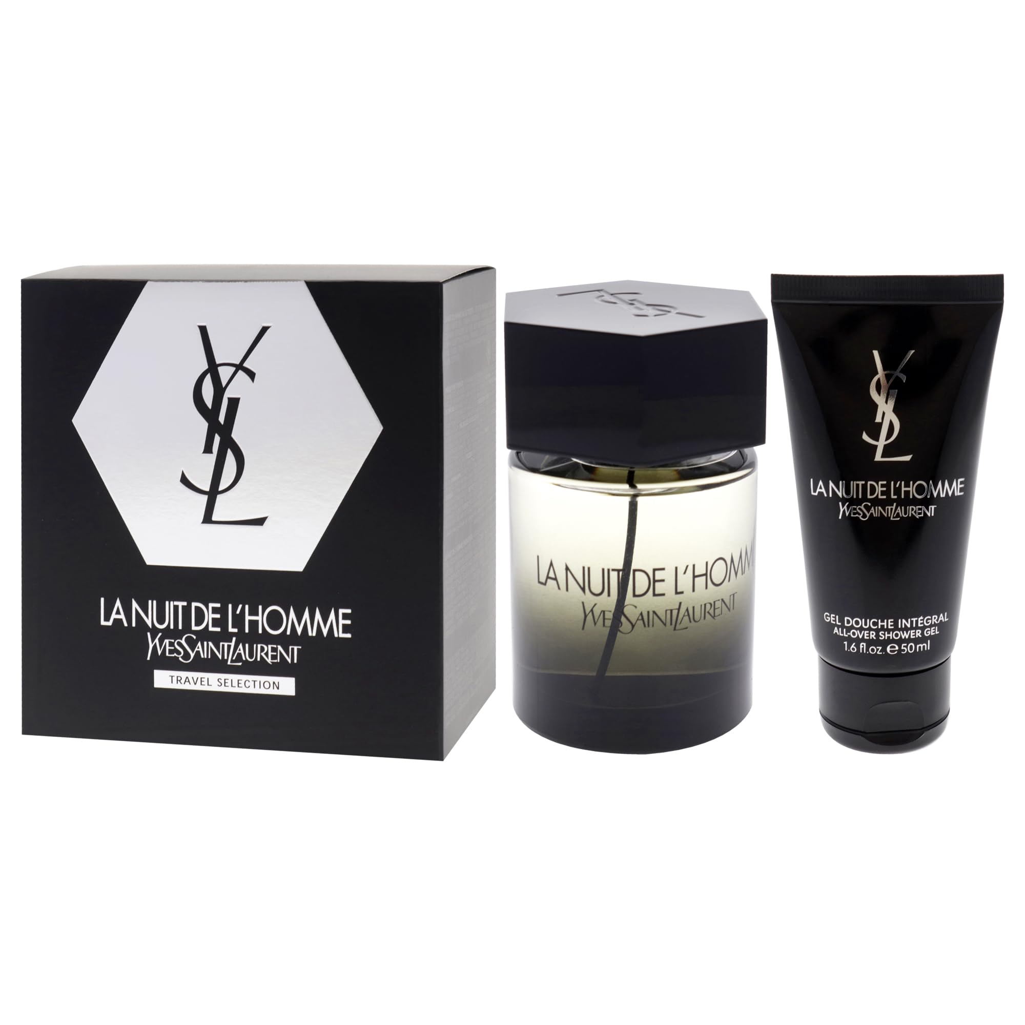 Yves Saint Laurent La Nuit de L'Homme Gift Set 100ml EDT + 50ml Shower Gel