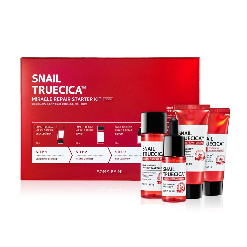 Some By Mi Snail Truecica Miracle Repair Starter Kit 4 Pieces